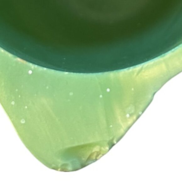 Vtg Fire-King Jadeite Ribbed Sugar Bowl Green Milk Glass Double Handled READ - Picture 10 of 15